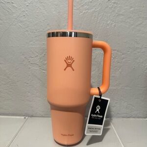 Hydro Flask Peach Tumbler with Straw 40oz Whole Food Market special addition